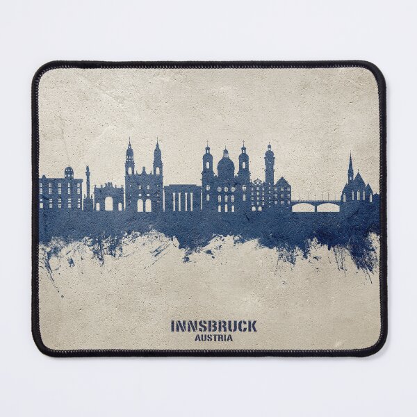 Item preview, Innsbruck Austria Skyline designed and sold by ArtPrints.
