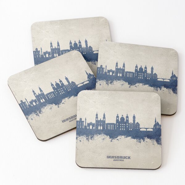 Item preview, Innsbruck Austria Skyline designed and sold by ArtPrints.