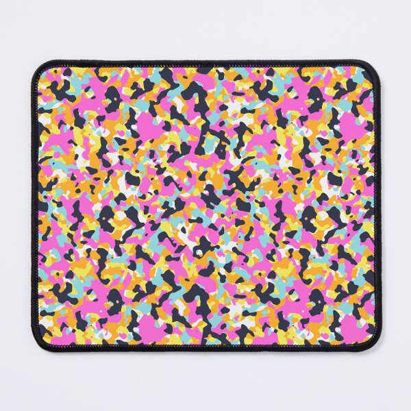 Item preview, bright pink camo pattern designed and sold by PRINYOS.