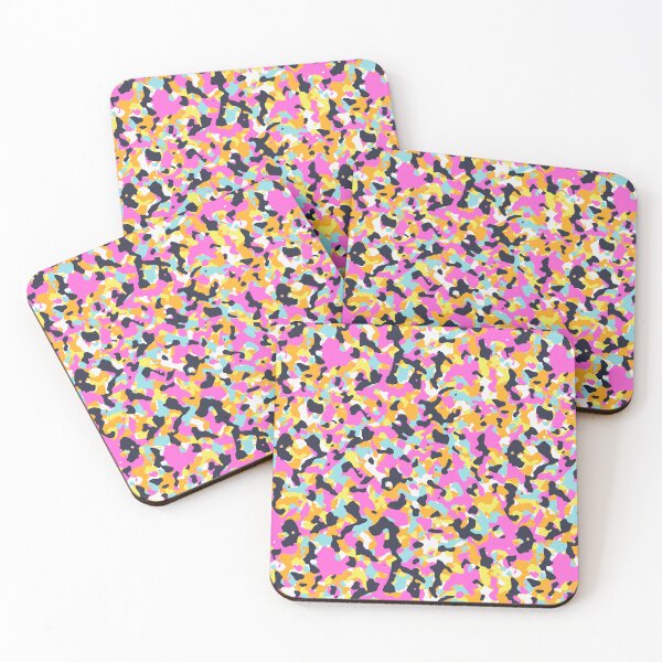 Item preview, bright pink camo pattern designed and sold by PRINYOS.