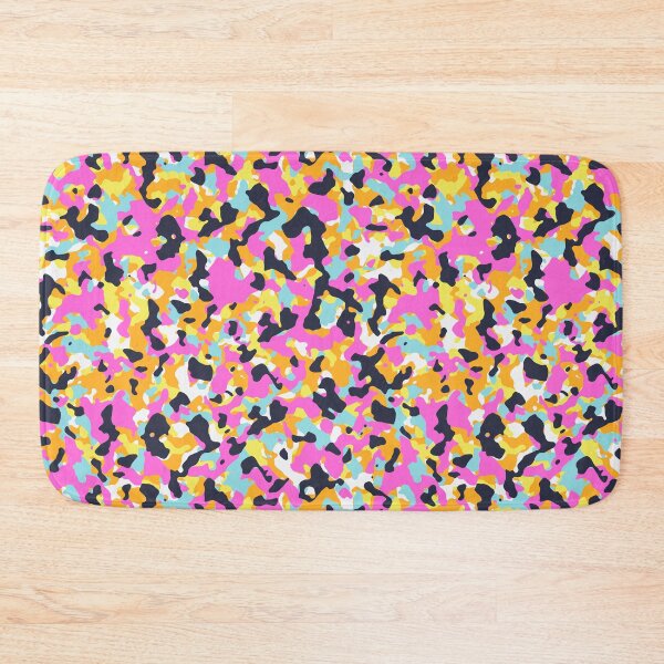 Item preview, bright pink camo pattern designed and sold by PRINYOS.