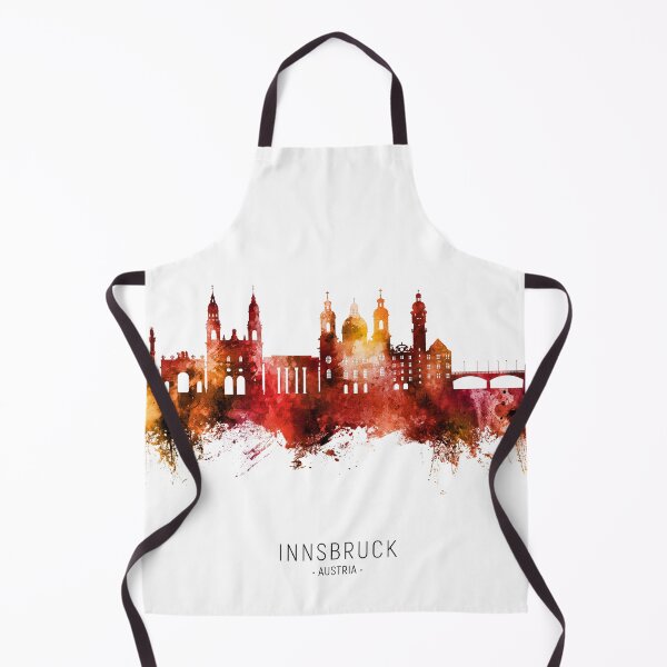 Item preview, Innsbruck Austria Skyline designed and sold by ArtPrints.