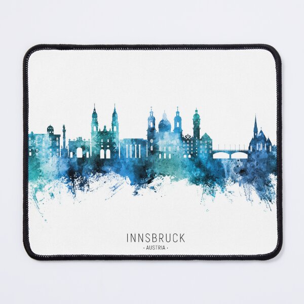 Item preview, Innsbruck Austria Skyline designed and sold by ArtPrints.