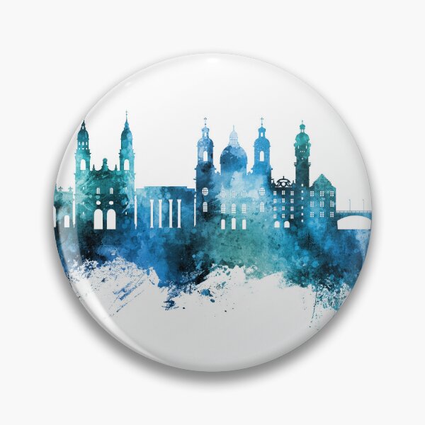 Item preview, Innsbruck Austria Skyline designed and sold by ArtPrints.