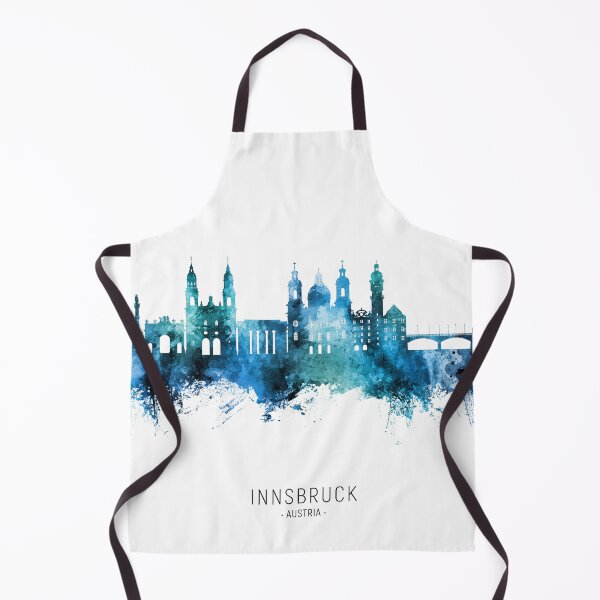 Item preview, Innsbruck Austria Skyline designed and sold by ArtPrints.