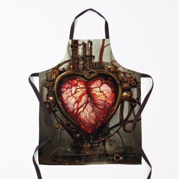 Item preview, Steampunk crystal Heart 3 designed and sold by Ruletattoo.