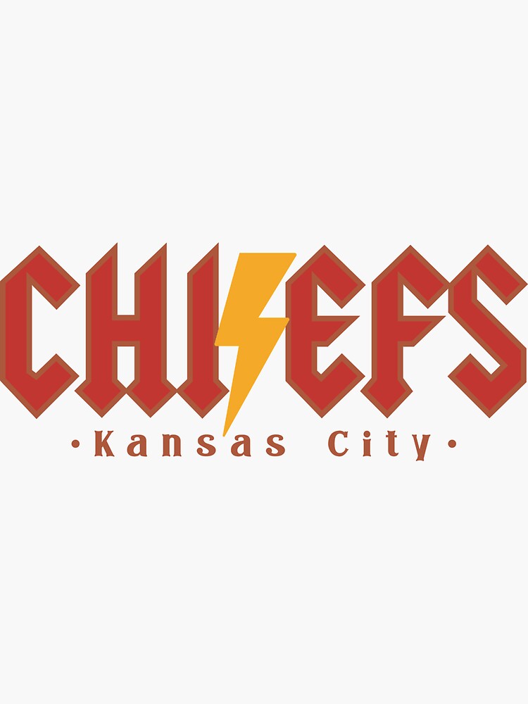 Kansas City Chiefs Sticker Sticker for Sale by darcycato