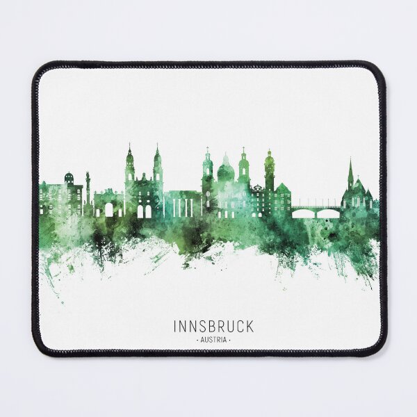 Item preview, Innsbruck Austria Skyline designed and sold by ArtPrints.