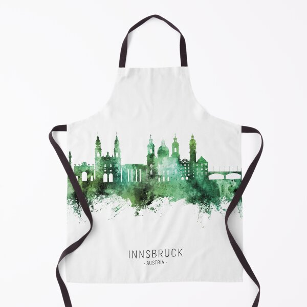 Item preview, Innsbruck Austria Skyline designed and sold by ArtPrints.