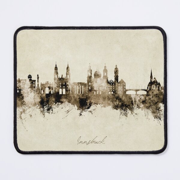 Item preview, Innsbruck Austria Skyline designed and sold by ArtPrints.