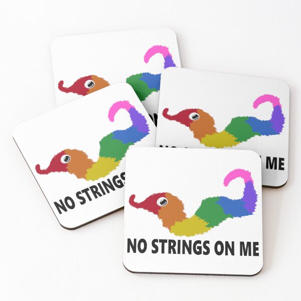Item preview, No strings on me worm designed and sold by GoopyCat.