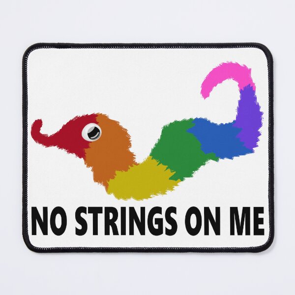 Item preview, No strings on me worm designed and sold by GoopyCat.