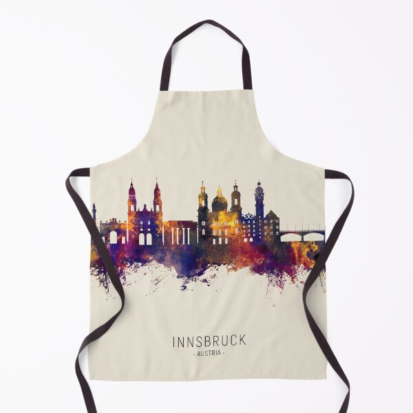 Item preview, Innsbruck Austria Skyline designed and sold by ArtPrints.