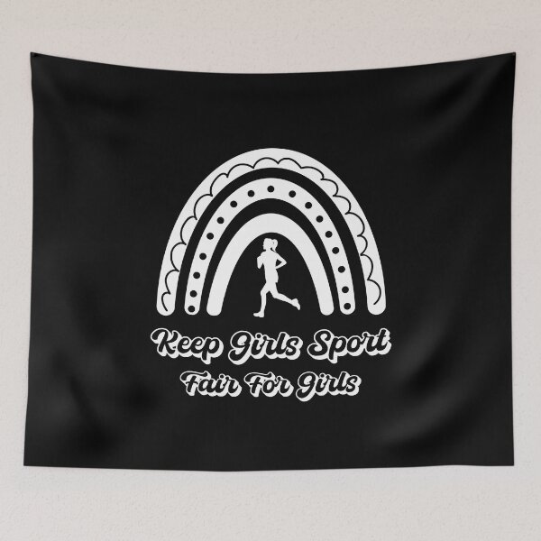 Item preview, Keep girls Sports Fair for Girls - Fair Play for Women’s  track and field sports designed and sold by Raiko-art.