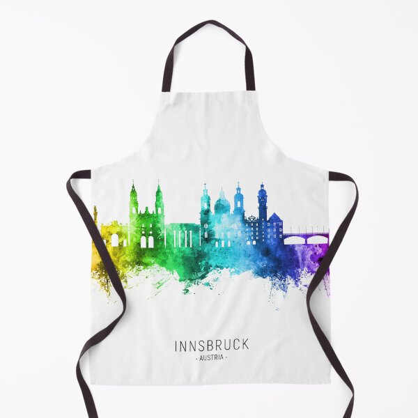 Item preview, Innsbruck Austria Skyline designed and sold by ArtPrints.