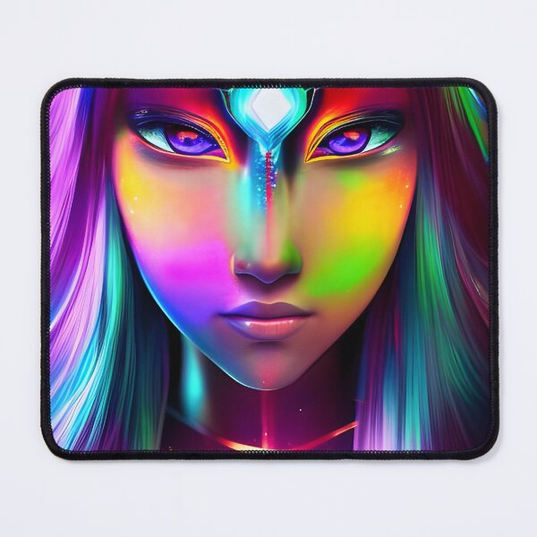 Item preview, Sparkling Laser Space Girl - Hologram Style designed and sold by Dalive.