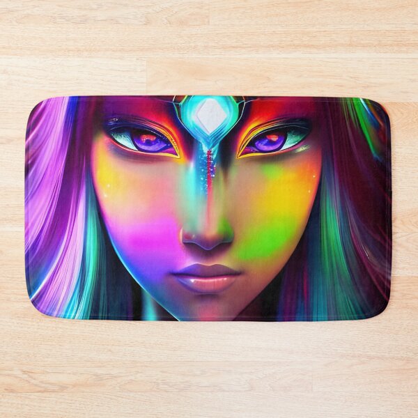 Item preview, Sparkling Laser Space Girl - Hologram Style designed and sold by Dalive.