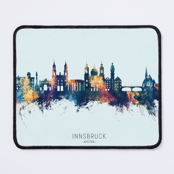 Item preview, Innsbruck Austria Skyline designed and sold by ArtPrints.