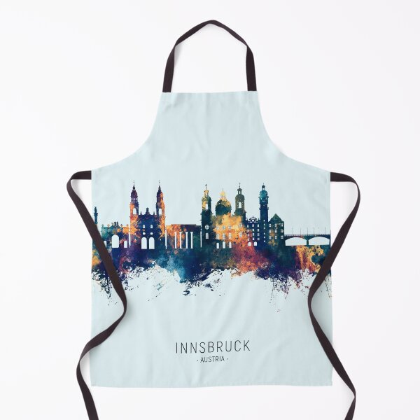 Item preview, Innsbruck Austria Skyline designed and sold by ArtPrints.