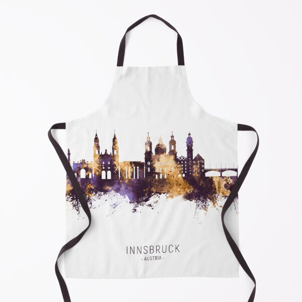 Item preview, Innsbruck Austria Skyline designed and sold by ArtPrints.