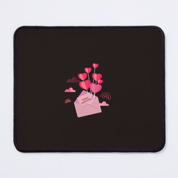 Item preview, Title: Happy Valentine's day poster or voucher. Beautiful paper cut white clouds with white heart frame on pink background. Vector, Paper, cut style. Place for text designed and sold by UnloveToy10.