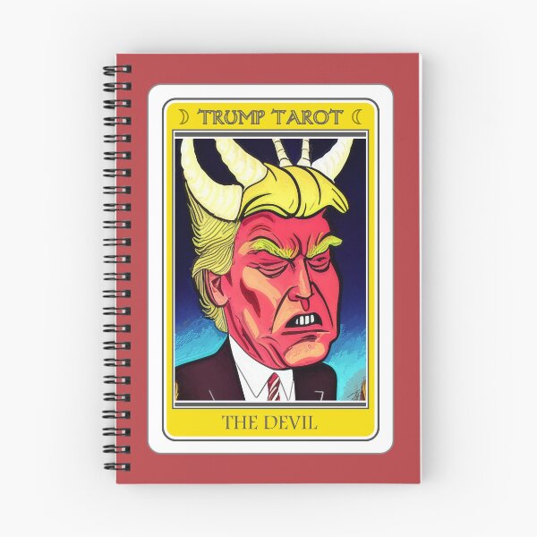 Item preview, Trump tarot card: The Devil [Create a set!] designed and sold by SolidEarthArt.