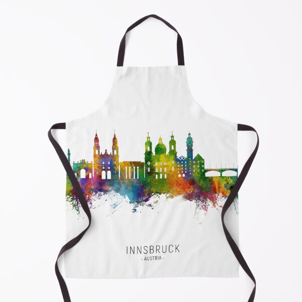 Item preview, Innsbruck Austria Skyline designed and sold by ArtPrints.