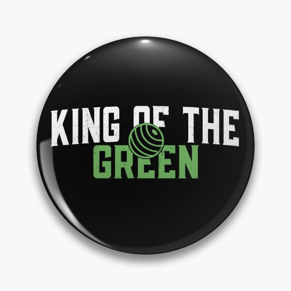 Item preview, King Of The Green - Lawn Green Bowls Player designed and sold by diip.