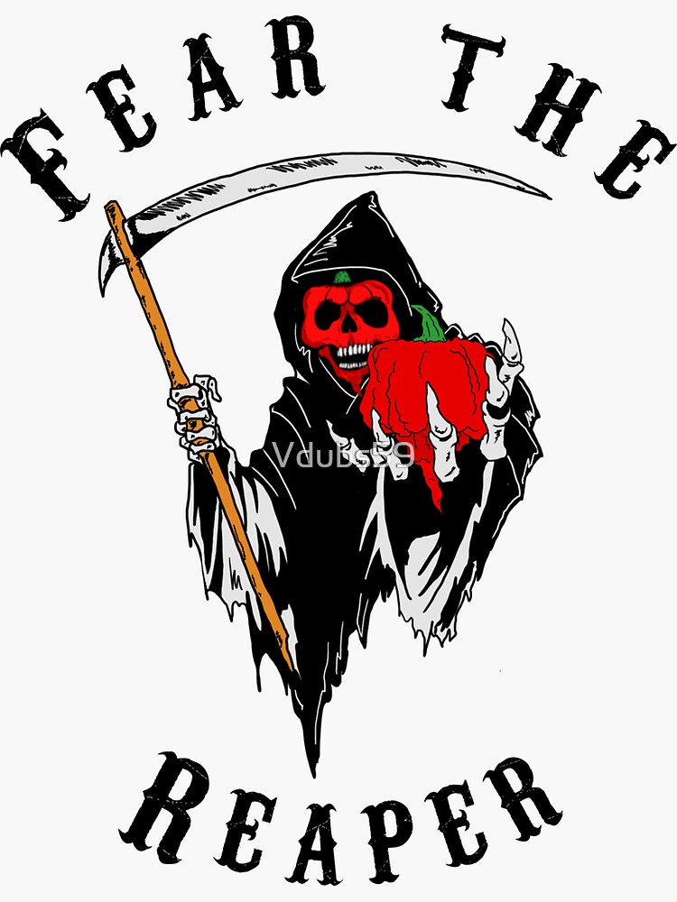 "Fear The Reaper" Sticker for Sale by Vdubs59 Redbubble