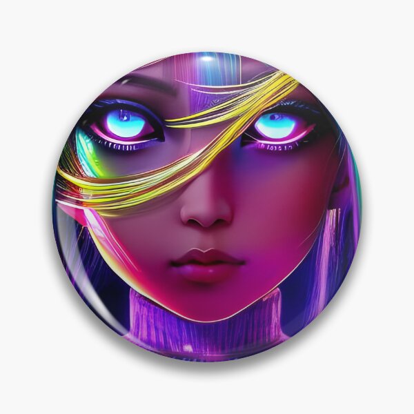 Item preview, Beautiful Glowing Blonde Girl - Hologram designed and sold by Dalive.