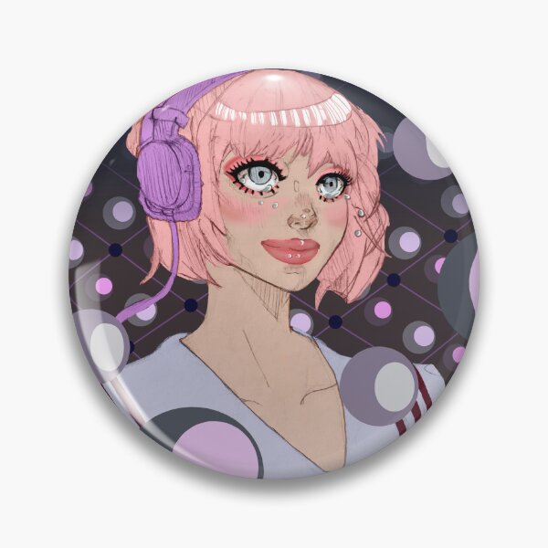 Item preview, Headphones-Wearing, Crying Girl designed and sold by cjaloeart.
