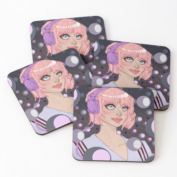 Item preview, Headphones-Wearing, Crying Girl designed and sold by cjaloeart.