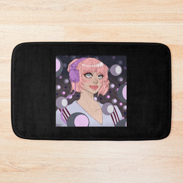 Item preview, Headphones-Wearing, Crying Girl designed and sold by cjaloeart.