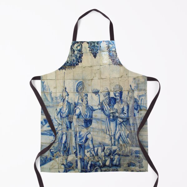 Item preview, Vintage Blue Azulejo Portuguese Tiles,Mosaic, Portuguese ceramic tiles, Portuguese wall tiles, designed and sold by Tamas Das.