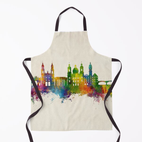 Item preview, Innsbruck Austria Skyline designed and sold by ArtPrints.