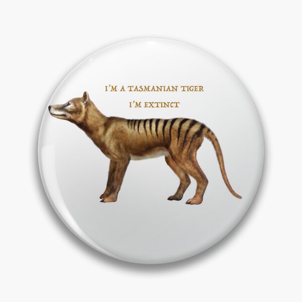 Item preview, A beautiful Extinct Tasmanian Tiger designed and sold by ThundRDownunder.