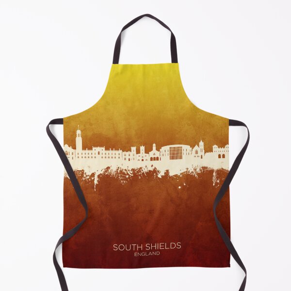 Item preview, South Shields England Skyline designed and sold by ArtPrints.