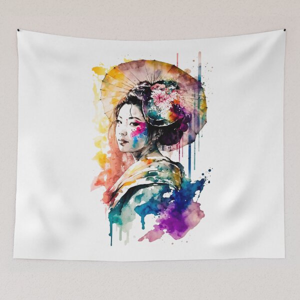 Item preview, Japanese Geisha #2 designed and sold by CXDigitalArt.