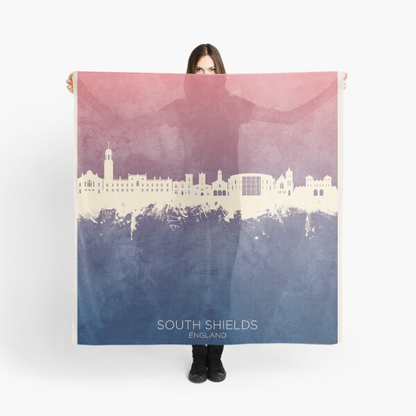 Item preview, South Shields England Skyline designed and sold by ArtPrints.