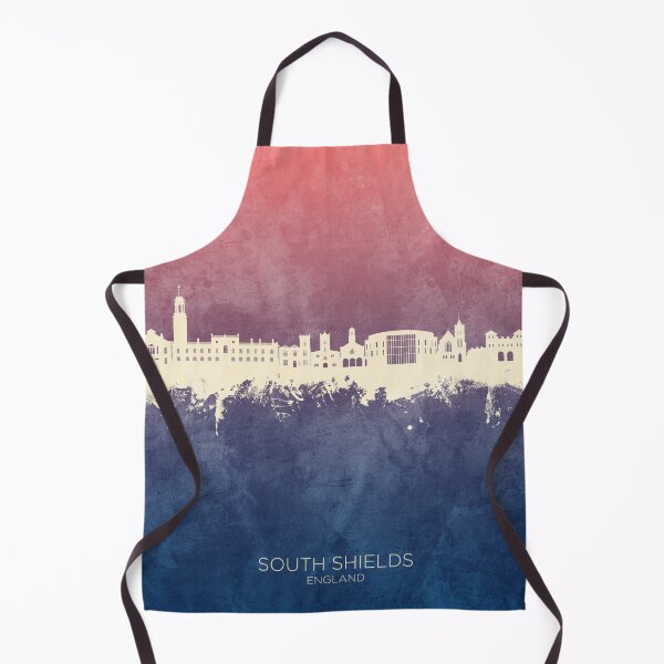 Item preview, South Shields England Skyline designed and sold by ArtPrints.