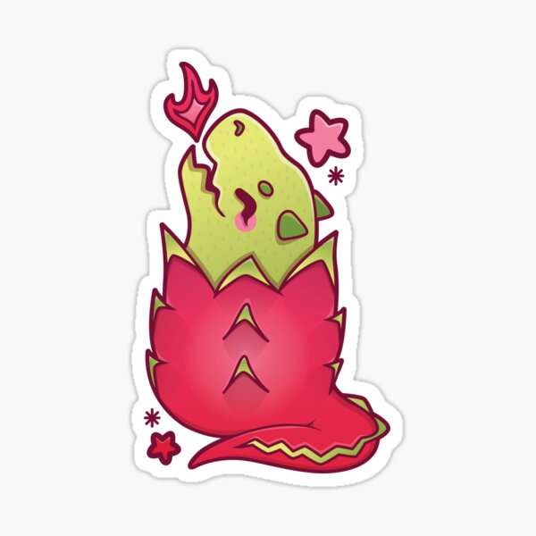 Dragonfruit Sticker