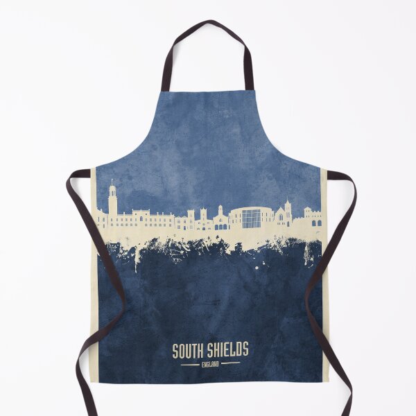Item preview, South Shields England Skyline designed and sold by ArtPrints.