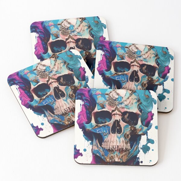 Item preview, Psychedelic Skull #25 designed and sold by mrbribe.