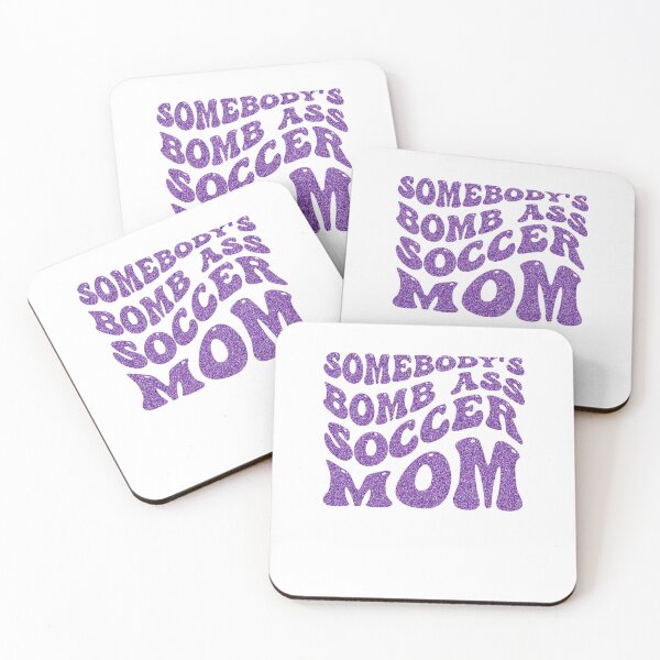 Item preview, Somebody's Bombass Soccer Mom Retro Mothers Day designed and sold by sasigifts.