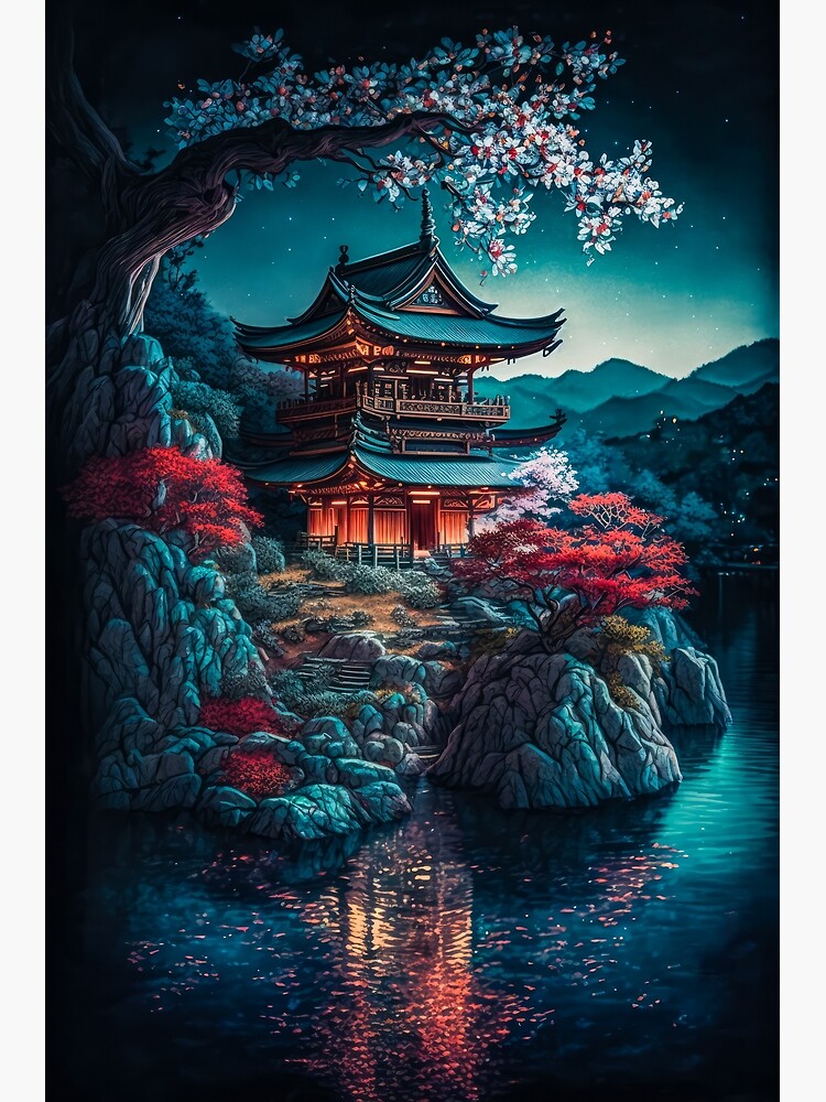 Poster XXL Le paysage japonais Panoramique