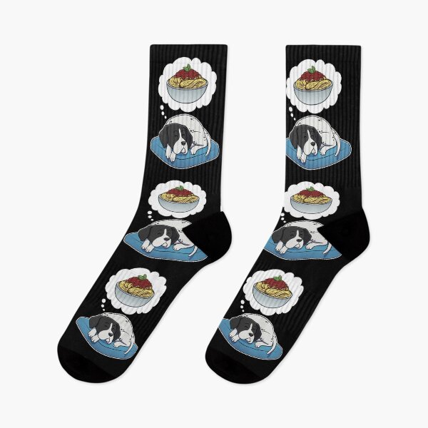 Item preview, English Pointer dreaming about Spaghetti Bolognese designed and sold by DoggieDelights.