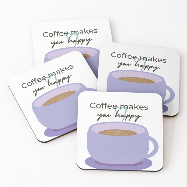 Item preview, Coffee Makes You Happy designed and sold by Createwithstyle.