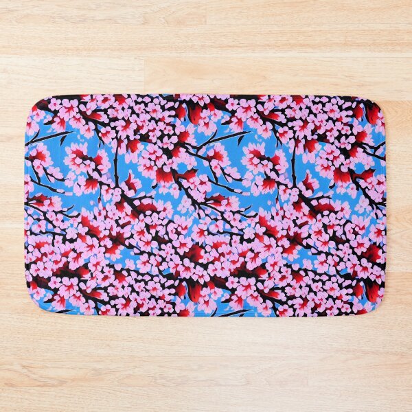Item preview, Sakura Cherry Blossom pattern, oil color designed and sold by patterncrow.