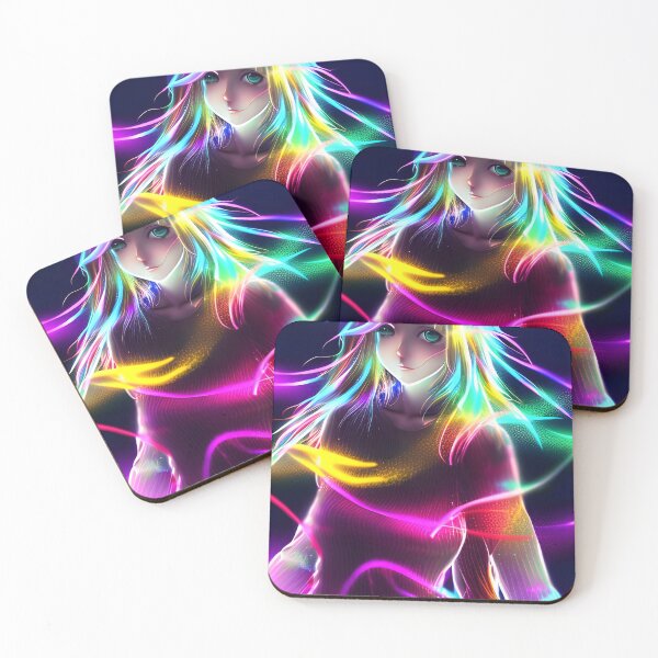 Item preview, Dancing Anime Girl - Hologram Style designed and sold by Dalive.