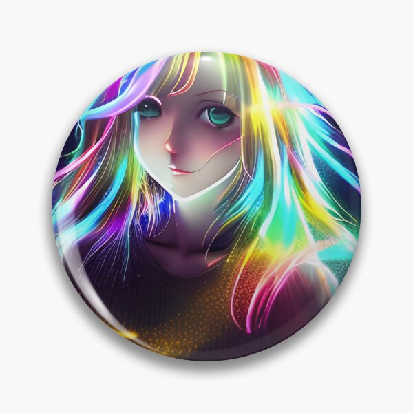 Item preview, Dancing Anime Girl - Hologram Style designed and sold by Dalive.